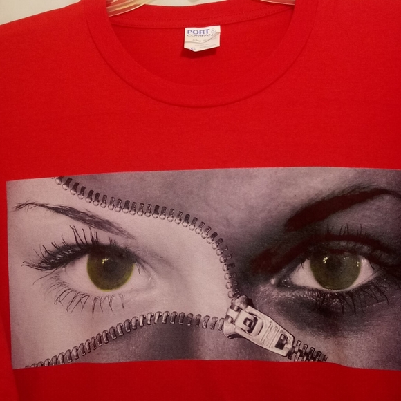 Port and Company Tops - NO FAKE FRIENDS T- SHIRT  BY PORT&COMPANY